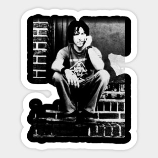 Elliott Smith // Vintage Style Design Sticker